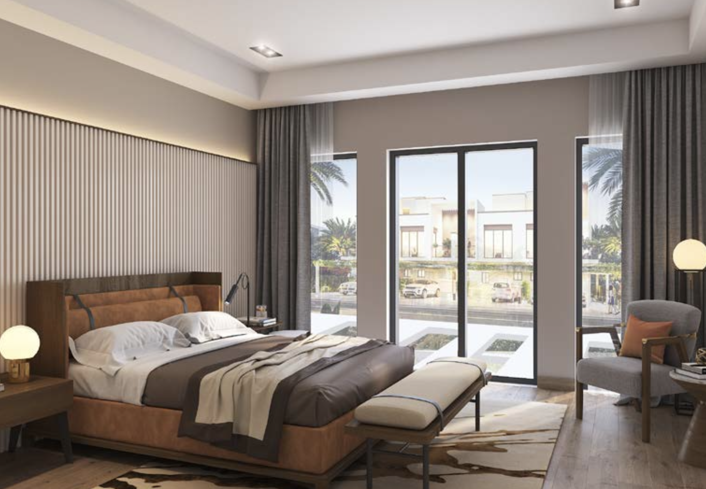 Damac Riverside Bedroom
